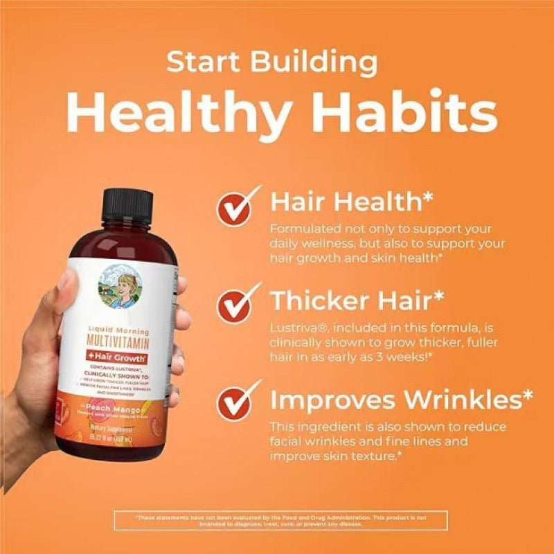 Peach Mango Multivitamin Liquid Drops
